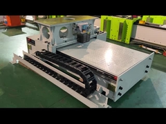 Anti stepping guide rail linear track with side drag tow chain