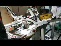cobot gluing application testing video