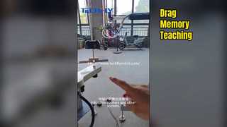 Installation video for Non-standard Automated Drag Memory Teaching Spraying Equipment